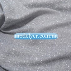 Ткань Трикотаж люрекс (серебро)